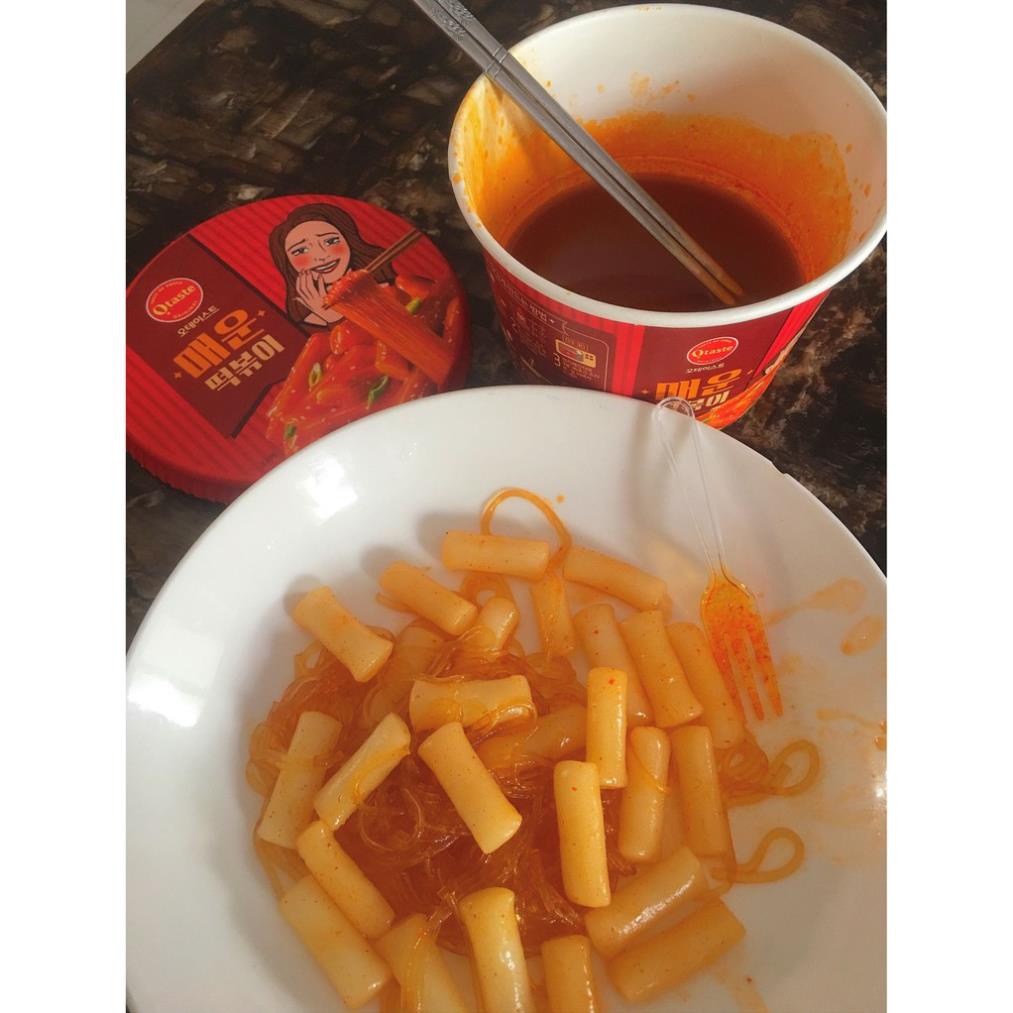 Bánh gạo Hàn Quốc Topokki &amp; Miến OTaste 128gr (2 vị)