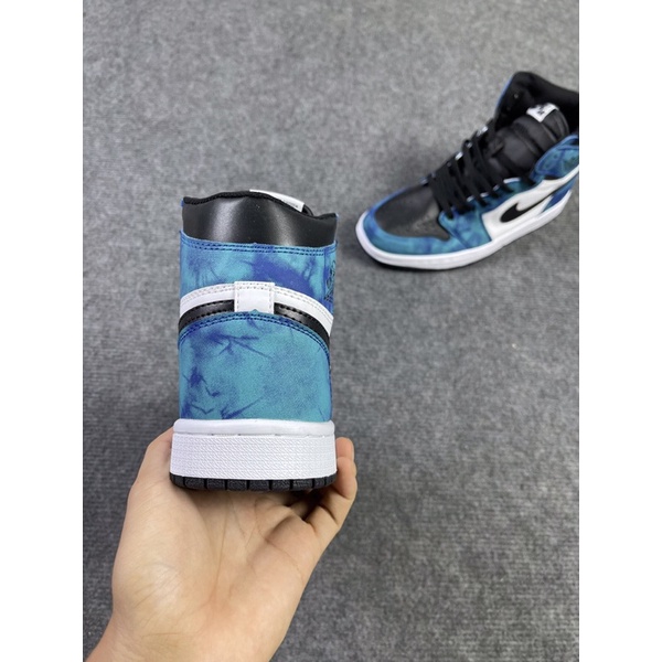 Giày Sneaker Jordan Xanh Loang Cao