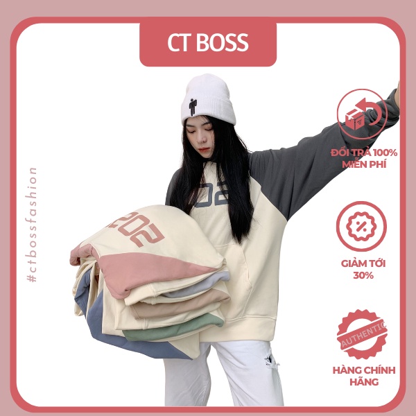 Áo hoodie nữ ctboss áo khoác nỉ adlv in nổi chất liệu thun daca dày dặn cao cấp freesize từ 40kg -> 60kg | BigBuy360 - bigbuy360.vn