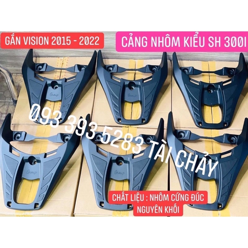CẢNG NHÔM KIỂU SH 300I GẮN VISION 2015 - 2022