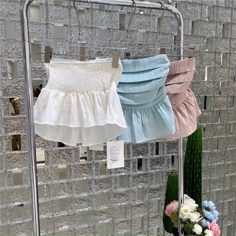 [HOT] ÁO ỐNG KIỂU XẾP LY CHIZISHOP XINH XẮN KẺ SỌC QC THIẾT KẾ A91