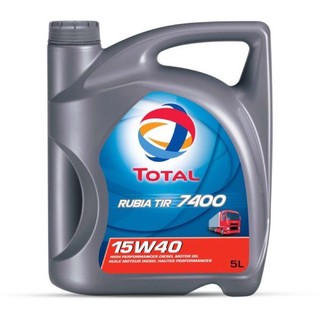 Dầu động cơ total rubia tir 7400 15w40 ci-4 5l