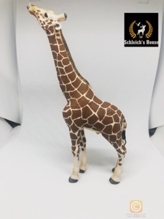 Mô hình hươu cao cổ đang ăn Schleich 14389