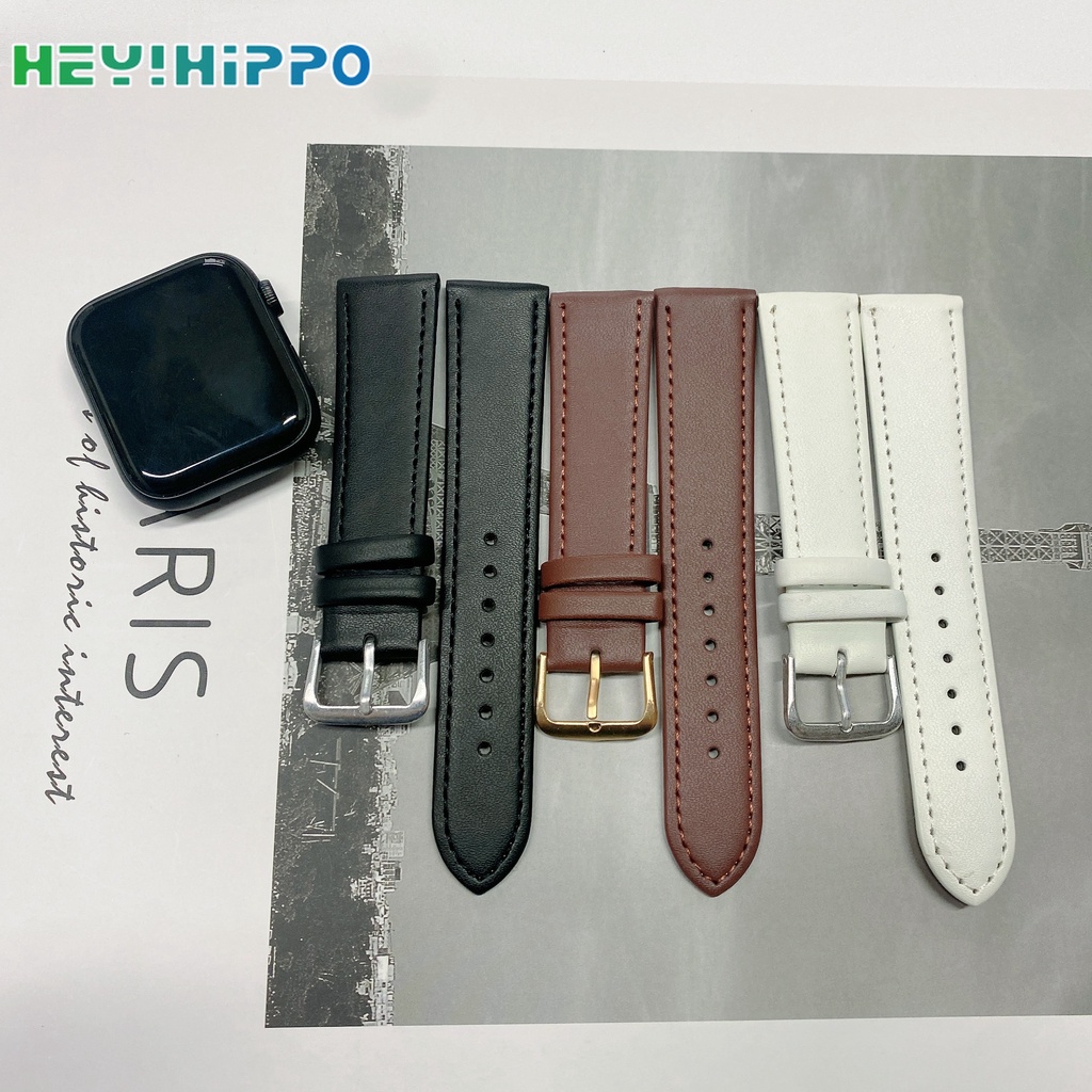 Dây đeo thay thế bằng da PU thích hợp cho đồng hồ Oppo Watch 2 42mm / 46mm 41mm chất lượng cao