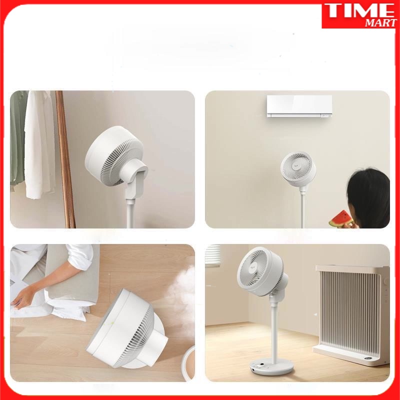 Quạt Tuần Hoàn Không Khí Delma  Định Thời Cho Gia Đình Quạt Văn Phòng Đứng Quạt Điện Đối Lưu FD 100 TIME_MART siêu thị