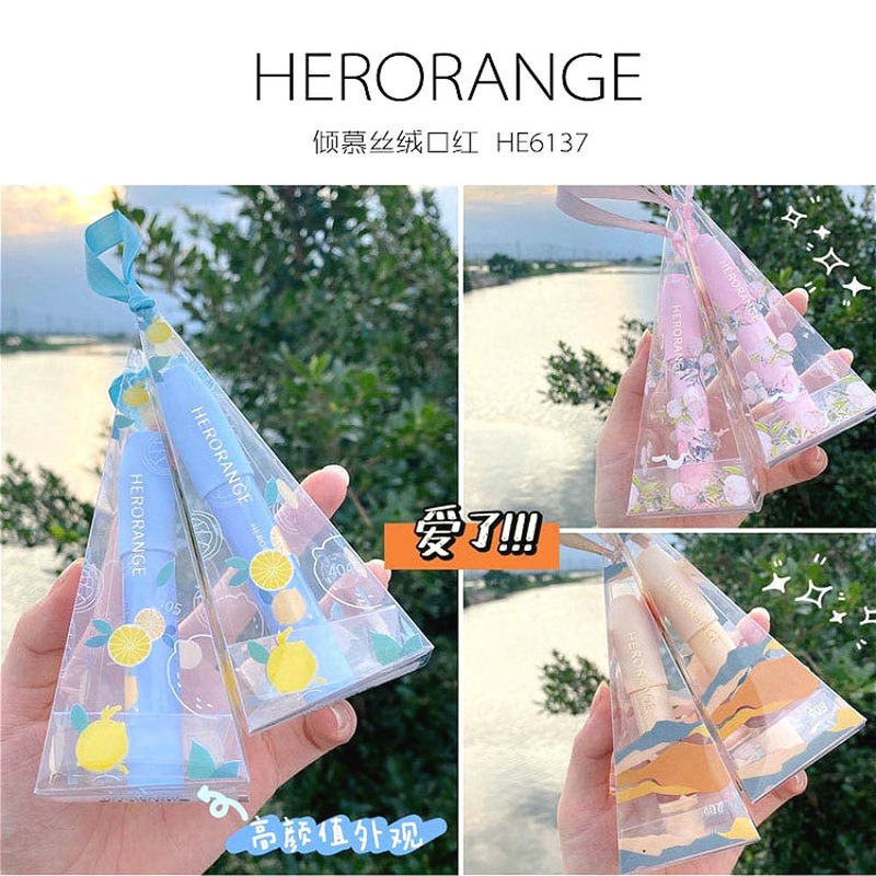 (Hàng Mới Về) Son Môi Trang Điểm Màu Mượt Lâu Trôi Chống Nước Không Phai Tiện Dụng | BigBuy360 - bigbuy360.vn