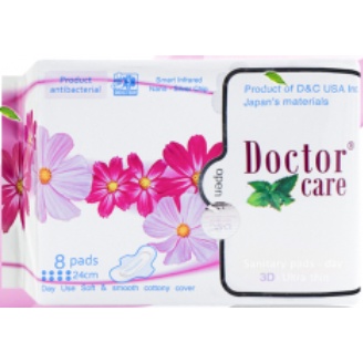 Băng vệ sinh Doctor care - tinh chất thiên nhiên, siêu thấm hút, an toàn cho bạn gái