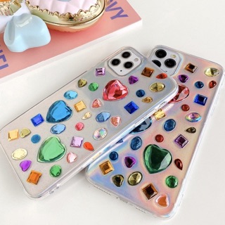 Ốp lưng hạt đá lấp lánh bling bling