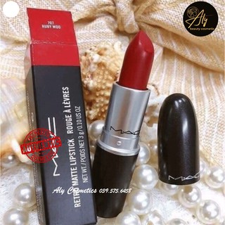 [HÀNG AUTH SĂN SALE 100%] Son MAC Ruby Woo 707 Màu Đỏ Cổ Điển – Retro Matte