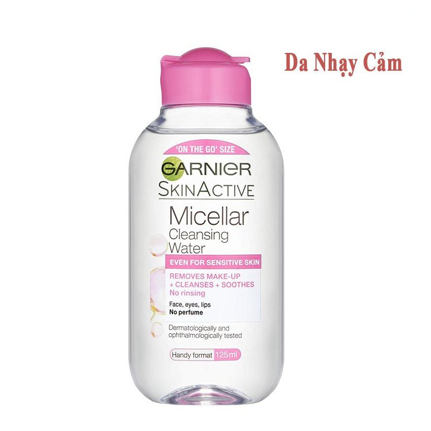 Nước Tẩy Trang Mini Garnier Skin Active Micellar Cleansing Water