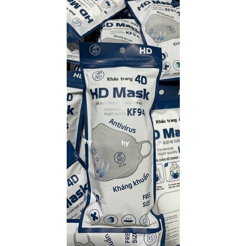 Combo 50 khẩu trang 4D KF94