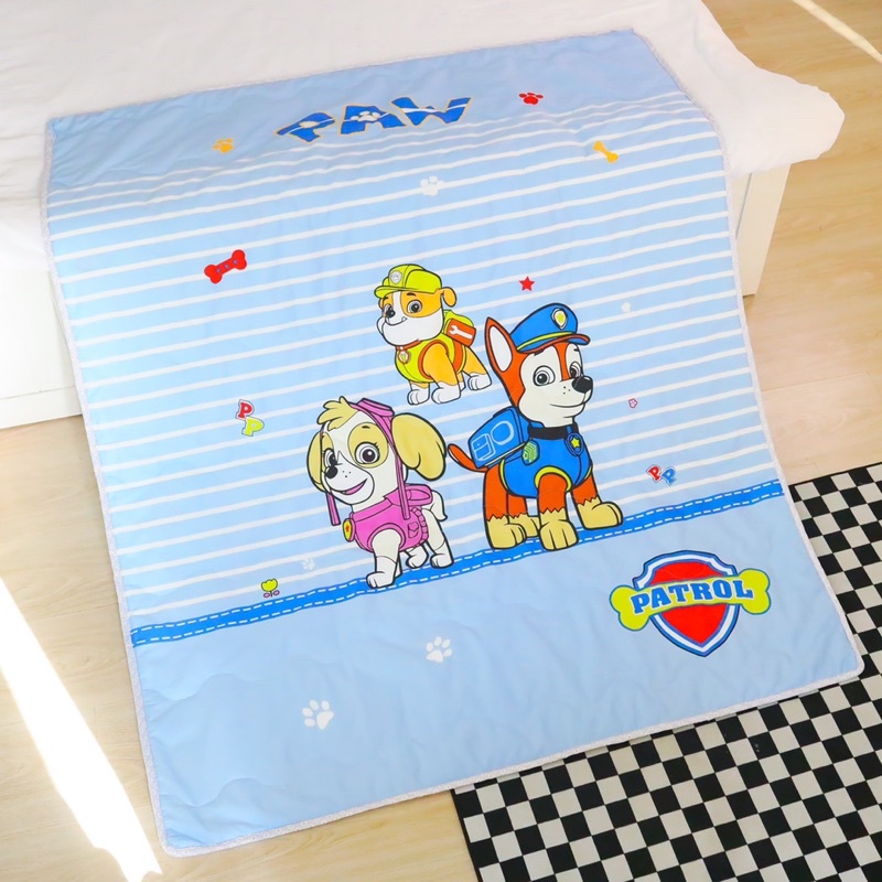 Chăn Cotton Cho Bé, Chất Liệu Mềm Thoáng Mát, Tặng Kèm Gối Nằm Cho Bé (Shinbedding)