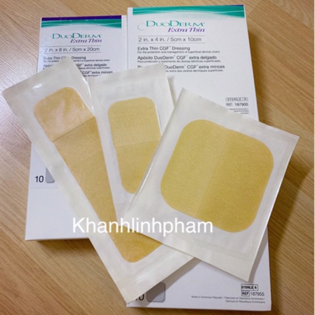 Miếng dán mụn Duo derm Extra Thin 5cm/10cm