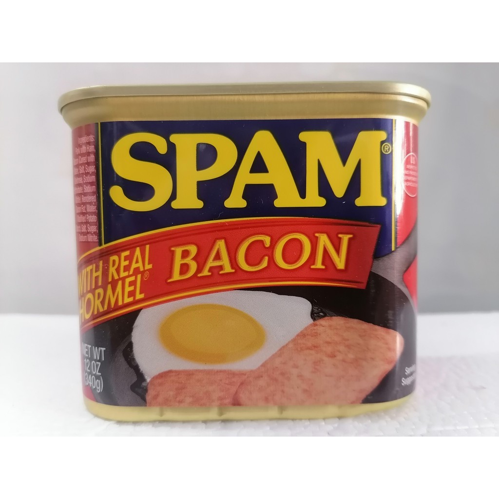 [340g - BACON] Thịt heo muối xông khói [USA] HORMEL SPAM Real Bacon (ttdt-hk)