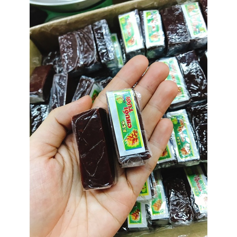 100g/500g Kẹo Chuối Tươi Dẻo Hiệu Thanh Thanh