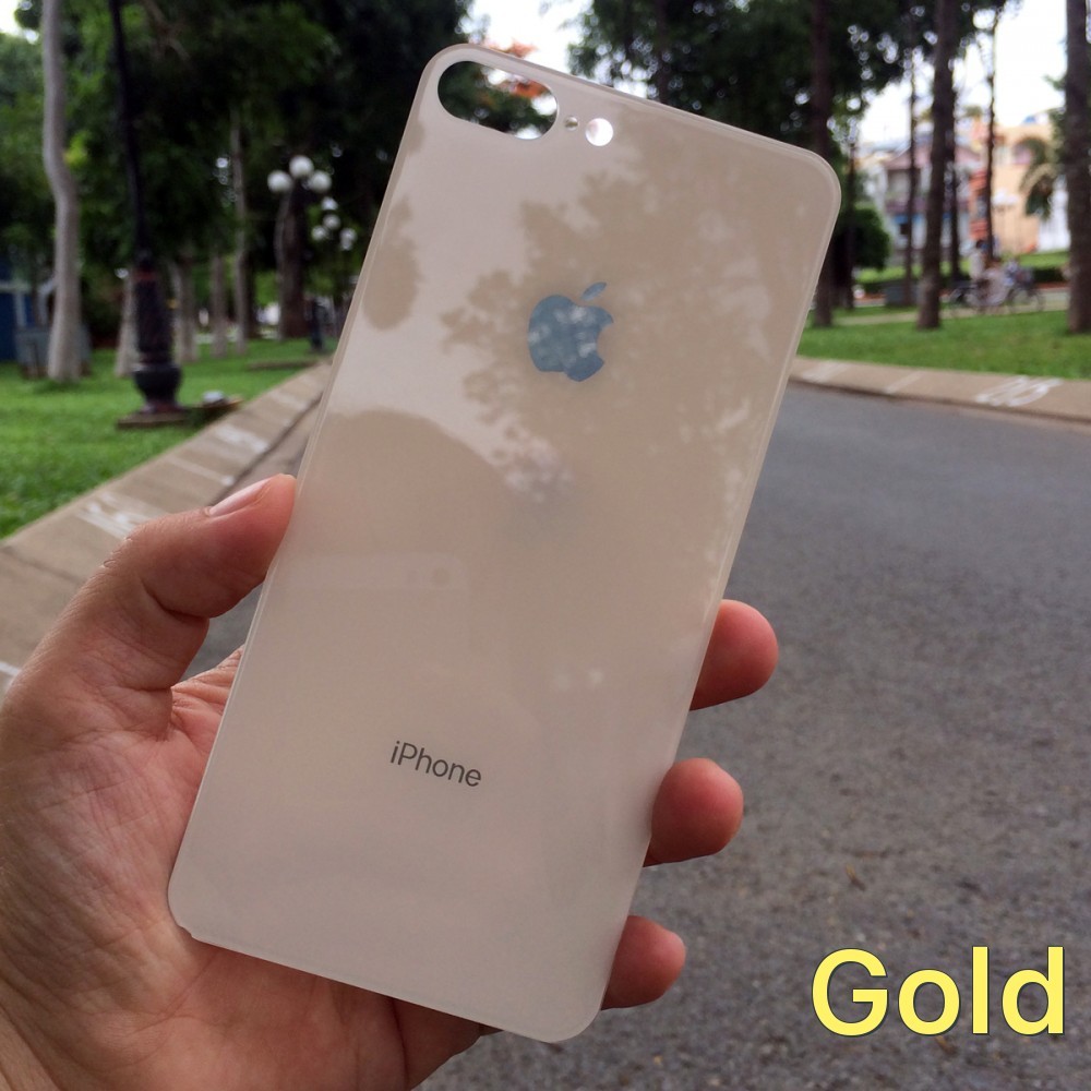 Kính gương cường lực màu dán mặt lưng (back) cho iPhone 7 Plus / iPhone 8 Plus giá rẻ