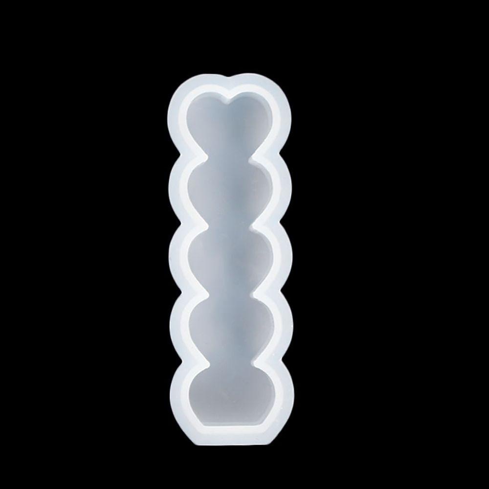 Khuôn Silicone Tạo Hình Làm Nến Hình Trái Tim DIY