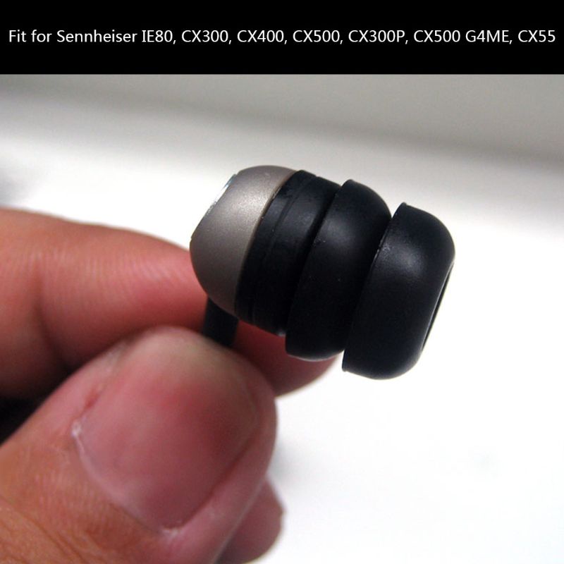 Nút Bịt Tai Giảm Tiếng Ồn Bằng Silicone Cho IE80 CX300 CX400 CX500 CX300P CX500 G4ME CX55