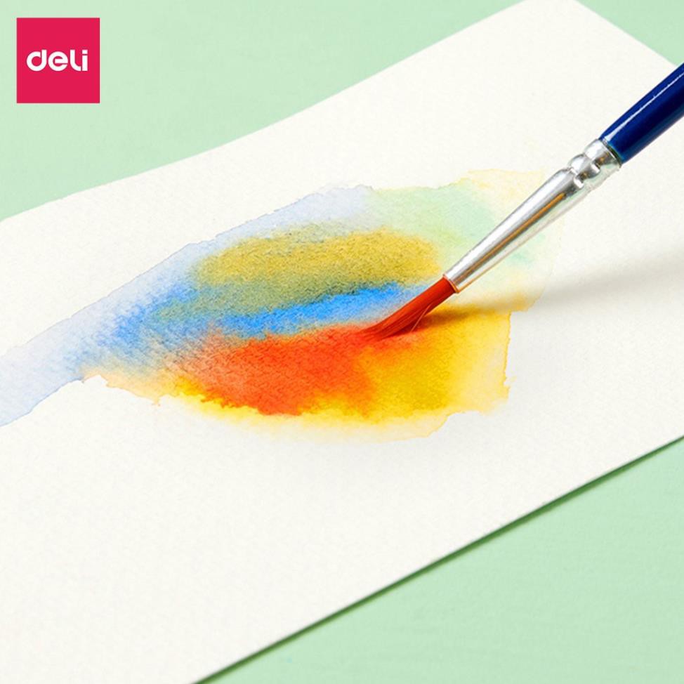 Màu nước dạng nén Deli - 12 màu/18 màu/24 màu - 73868 / 73869 / 73870