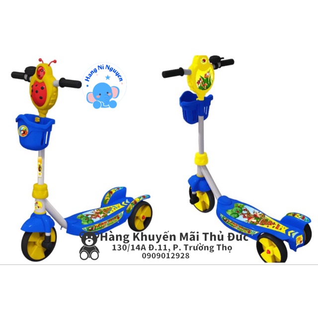 Xe Scooter nhựa chợ lớn
