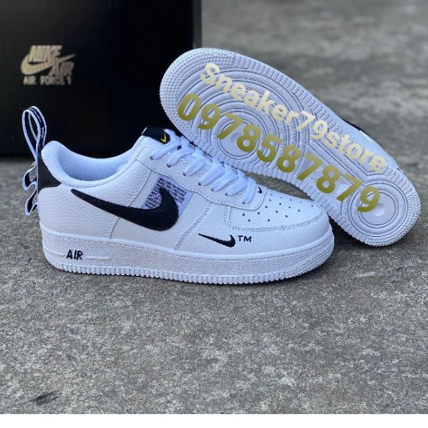 Giày Nike Air Force 1 '07 Lv8 Utility Low AJ7747-100 Nam/Nữ   Sneaker79store