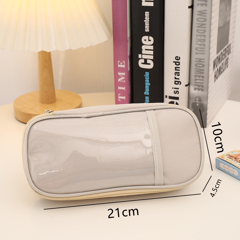 Túi Đựng Bút Chì Sức Chứa Lớn Họa Tiết Dễ Thương Dành Cho Học Sinh Ốp