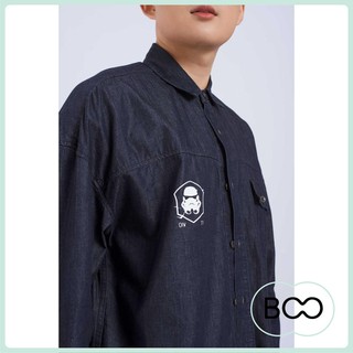 Áo Sơ Mi Ma Bkl Oversized Imperial Boo