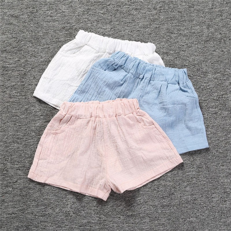 Summer Children Casual Cotton Shorts Girl Clothes Children Shorts Kids Shorts