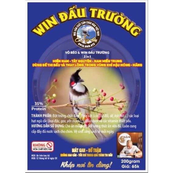 CÁM WIN ĐẤU TRƯỜNG  - LÃO ĐẠI