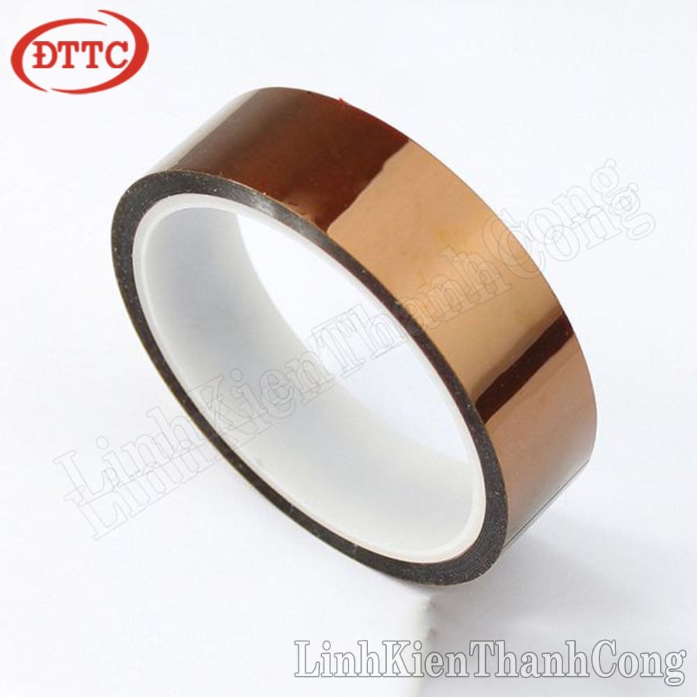 Băng Dính Quấn Biến Áp Xung - Băng Dính Chịu Nhiệt Màu Nâu Rộng 20mm 25mm 27mm 30mm 33mm 35mm 40mm