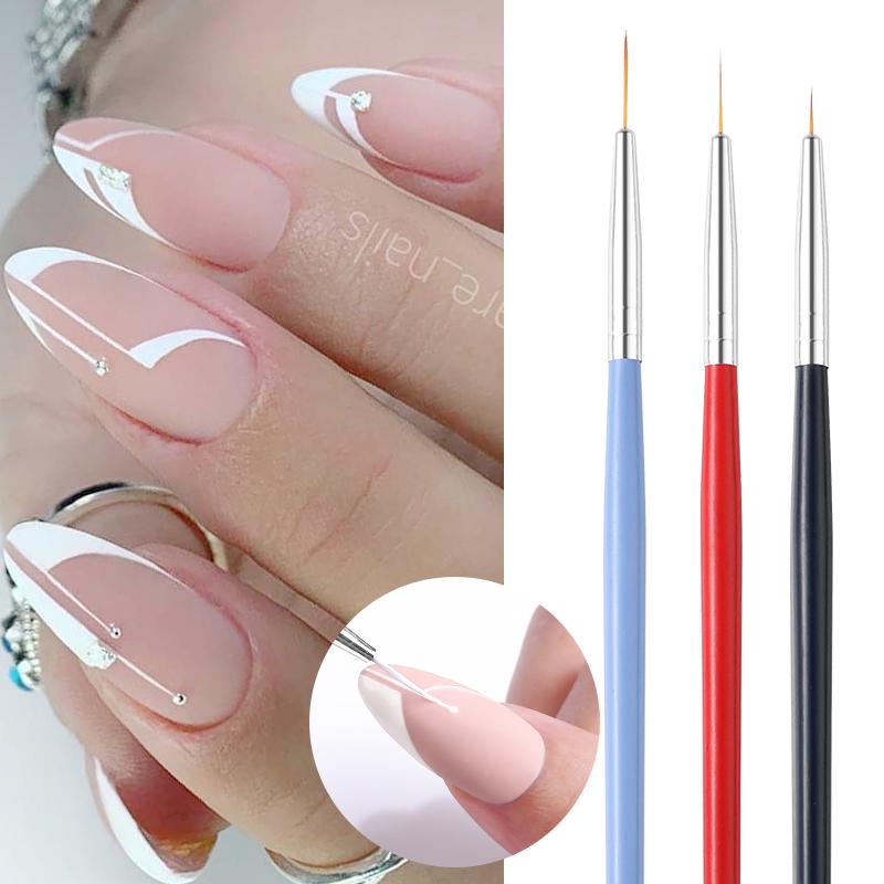 Set 3 cọ vẽ móng tay 3D BORN PRETTY chuyên nghiệp