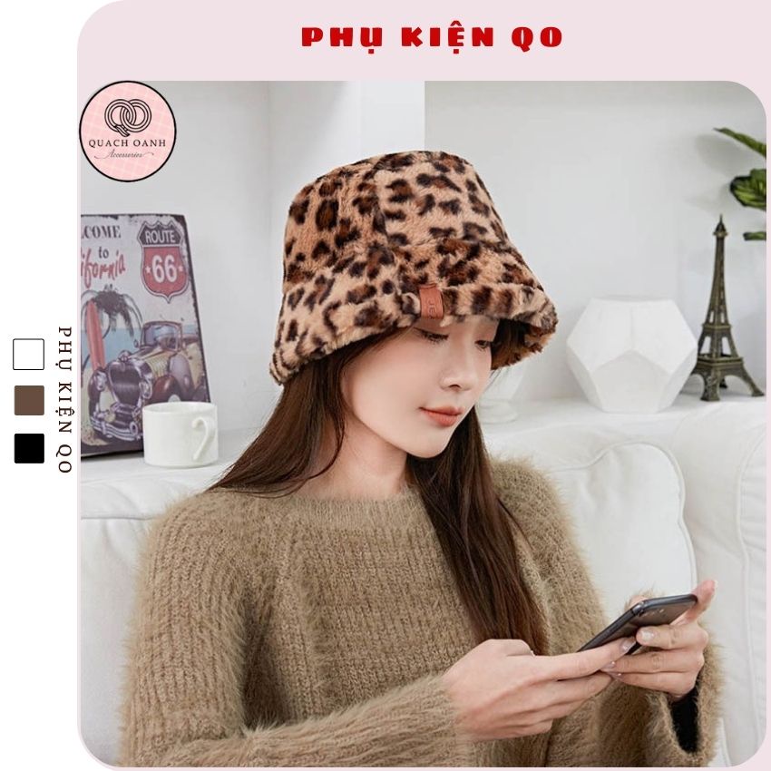 Mũ lông bucket sang chảnh cho bạn gái BUK16