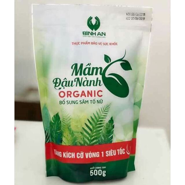 Giá sỉ Mầm đậu nành Organic Linh spa tăng size v1