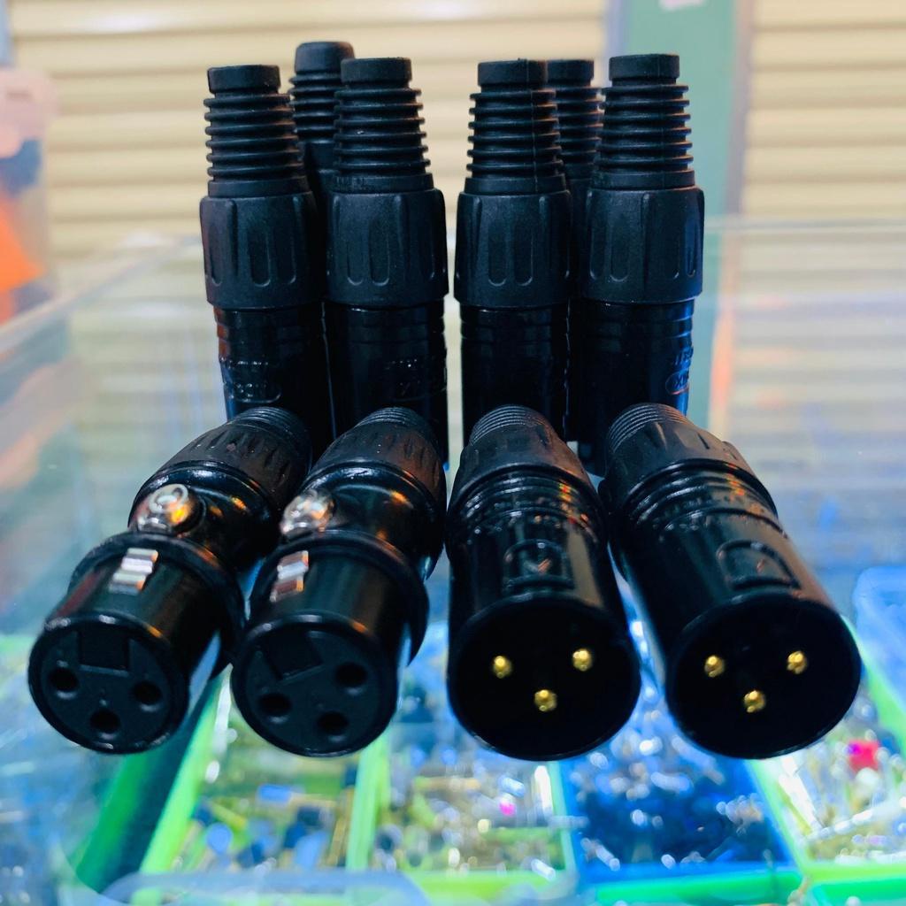 Rắc CANON hàn đực cái loại chống nhiễu cao cấp [GIÁ THỢ]