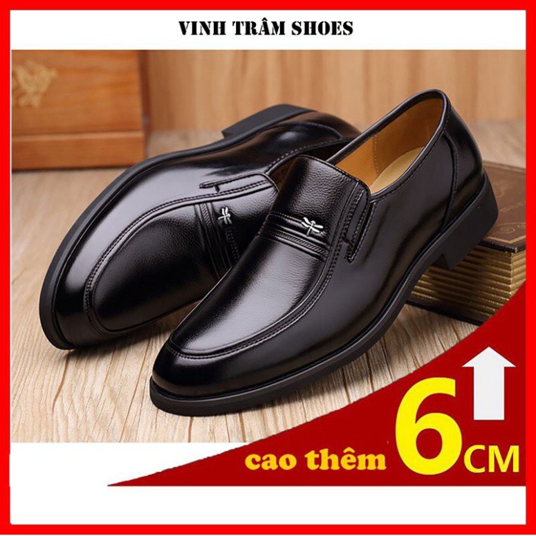 [ FREE SHIP ] Giày nam trung niên ❤️ da bò xịn thích hợp cho người trung tuổi, giày da mềm đế kếp siêu bền và chắc chân.