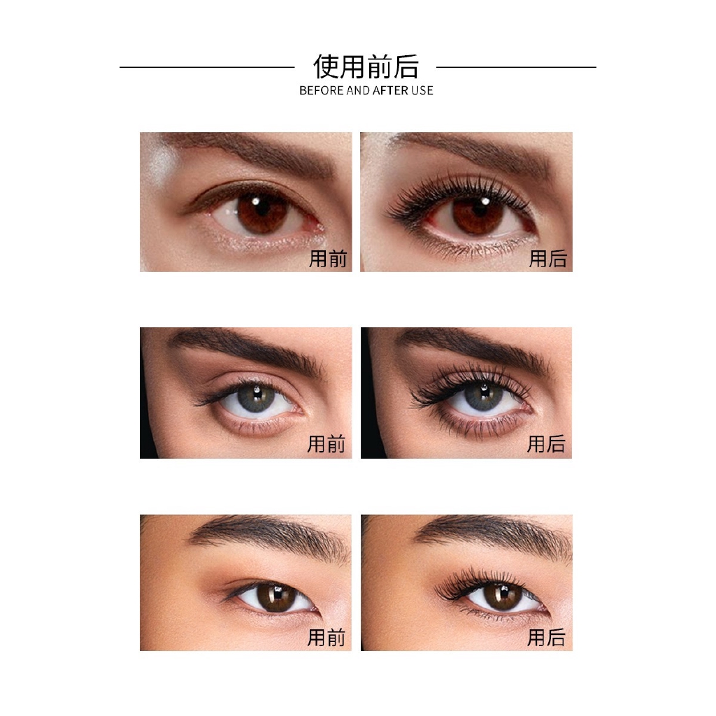 (hàng Mới Về) Mascara Chống Thấm Nước Lâu Trôi Với Đầu Cọ Nhỏ Tiện Dụng | BigBuy360 - bigbuy360.vn