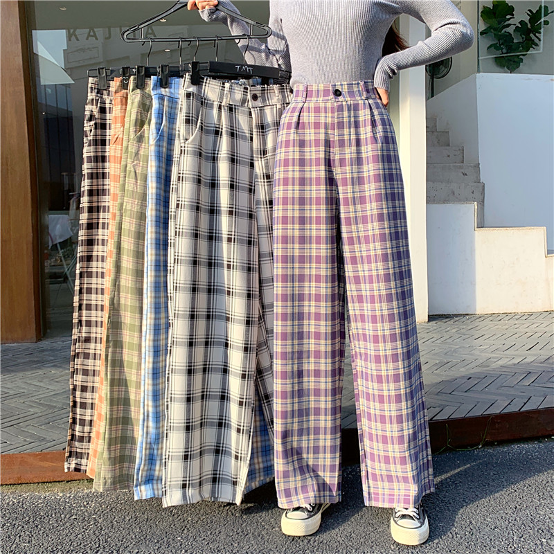  Quần Lưng Cao Ống Rộng Phong Cách Hàn Quốc Size S-4Xl