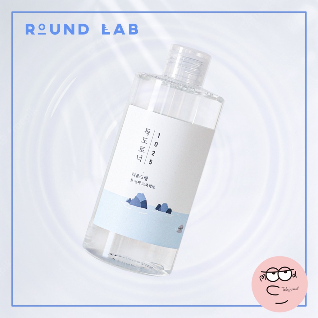 [ROUND LAB] Dokdo 1025 Toner 独岛爽肤水 200ml / 500ml | Kem Dưỡng Ẩm Tẩy Tế Bào Chết Dịu Nhẹ Giảm Sebum Nước Hoa Hồng