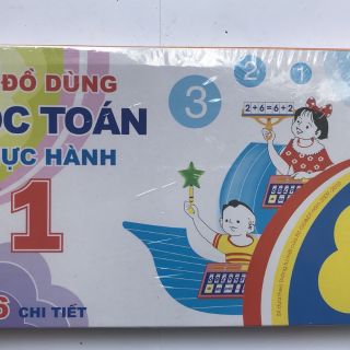 Bộ đồ dùng học toán lớp 1 của bé.