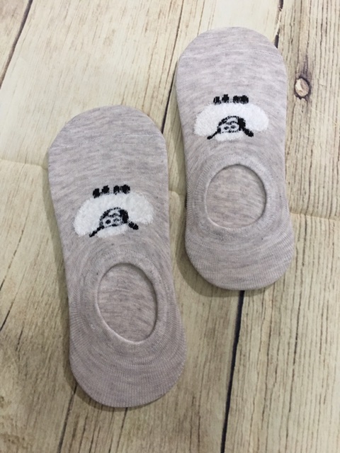 Com bo 5 đôi tất hài nữ hình nghộ nghĩnh sợi cottong  kháng khuẩn chống hôi chân