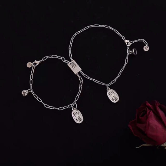Lắc tay vòng tay đôi BẠC THÁI 30%