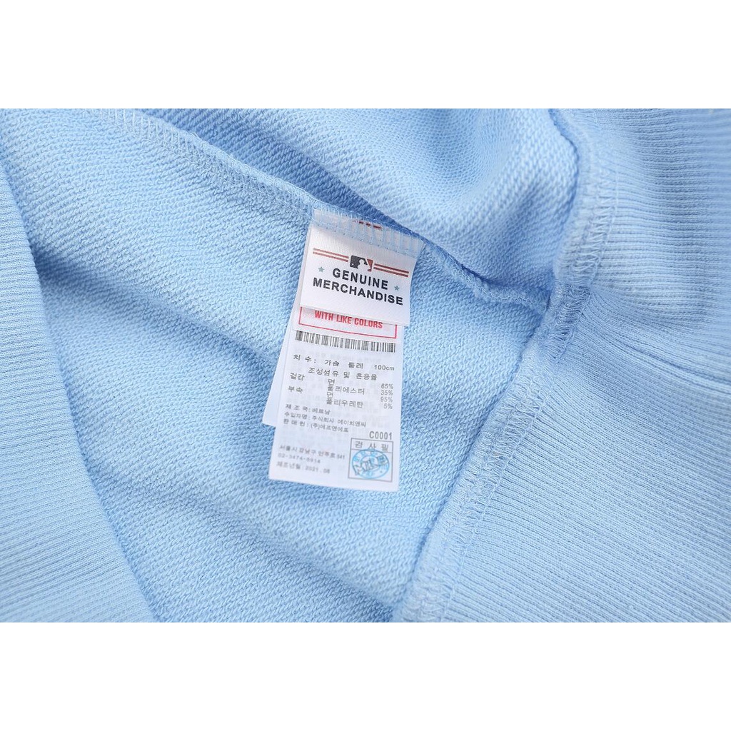 ❤❀  ❤ Mlb Áo Hoodie Họa Tiết Thêu Chữ NY Thời Trang Cho Nam Nữ