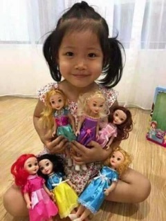 SET BÚP BÊ 6 CON LOẠI TO 
