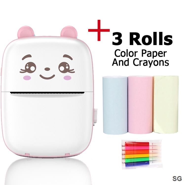 Máy In Nhiệt Không Dây mini Nhanh Chóng In Ảnh Tại Nhà Văn Phòng Và Nhà