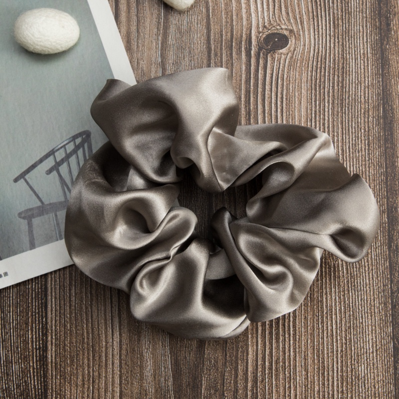 Dây Buộc Tóc Lụa Cỡ Lớn Phong Cách Nhật Hàn Dễ Phối Đồ