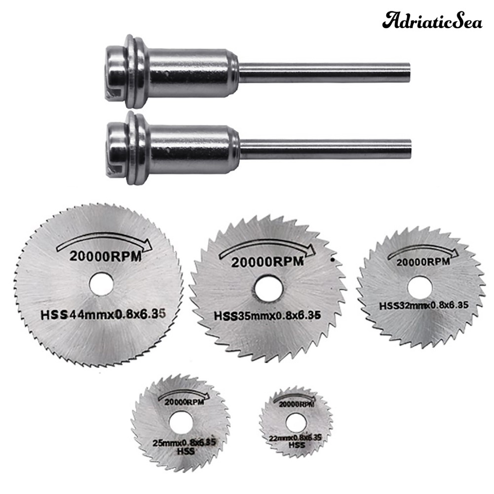 ADRIA ☺ HSS Circular Cutting Disc Saw Blades Pole Set Wood Rotary Accessories