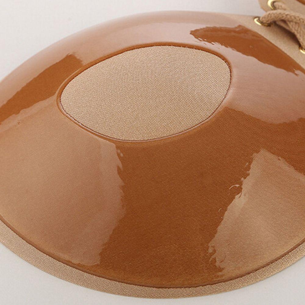 Qqmall Miếng Dán Nâng Ngực Bằng Silicon Đơn Giản Cho Váy Cưới / Đồ Bơi Có Dây Rút