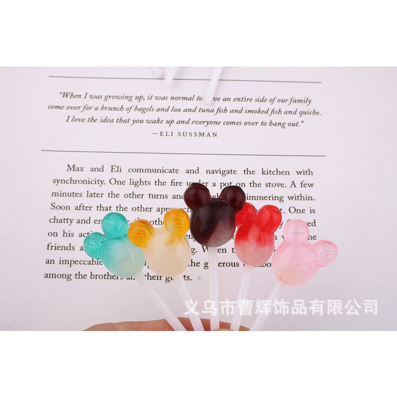 Charm  slime/ Dụng Cụ Charm Trang Trí  Hình Que Kẹo