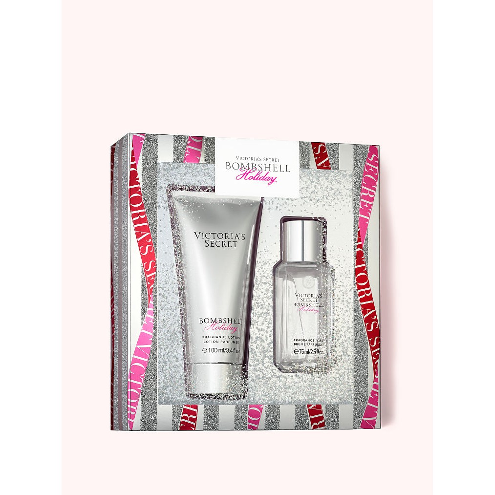 Bộ nước hoa toàn thân 75ml và dưỡng thể 100ml Bombshell Holiday - Hàng chính hãng từ Mỹ