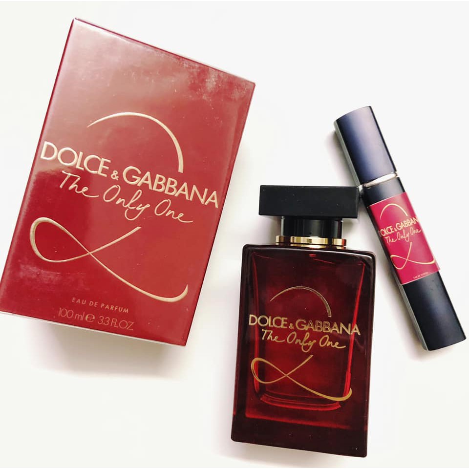 &lt;𝗡𝗲𝘄&gt; mẫu thử nước hoa dolce &amp; gabbana the only one 2 10ml dạng xịt. 𝗔𝘂𝗿𝗼𝗿𝗮'𝘀 𝗣𝗲𝗿𝗳𝘂𝗺𝗲 𝗦𝘁𝗼𝗿𝗲 ®️